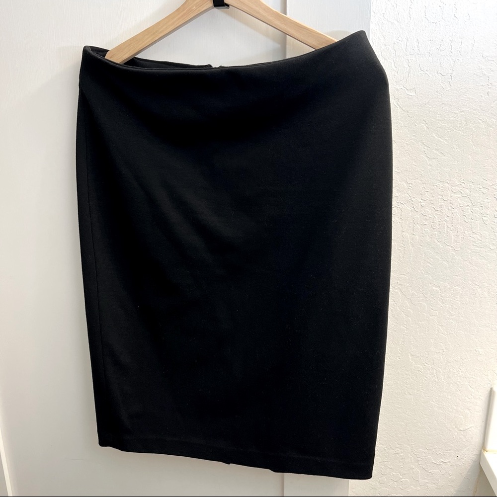 Philosophy Apparel Ponte Pencil Skirt - Black, Sz 10